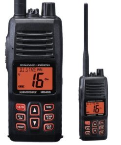 Standard Horizon HX400 5W Handheld VHF With CMP460 Speaker Microphone - Bộ Đàm VHF Cầm Tay Chuyên Nghiệp  kèm theo CMP460
