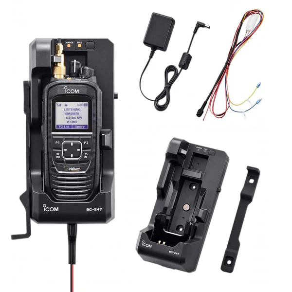 ICOM IC-SAT100 Vehicle Docking Kit dùng cho liên lạc vệ tinh trên xe