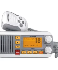 Uniden UM435 White VHF Radio - Bộ Đàm Hàng Hải 25W Với DSC Class D