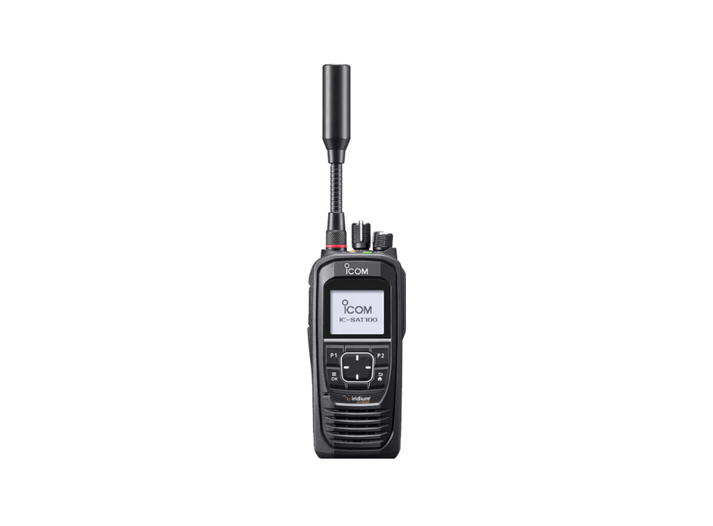 Bộ Đàm Vệ Tinh ICOM IC-SAT100 Với Tính Năng Đàm Thoại Nhóm (PTT)