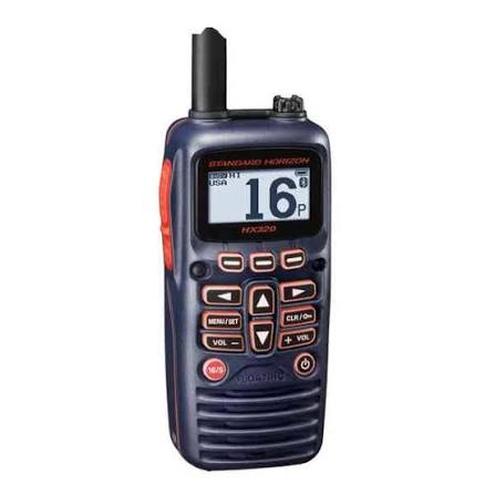 Standard Horizon HX320 6W Floating Handheld VHF - Bộ Đàm Cầm Tay Nổi Trên Nước