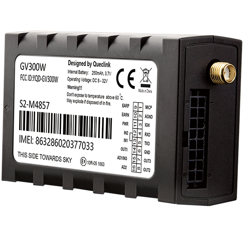 Queclink GV300W dùng cho quản lý đội xe và vận tải