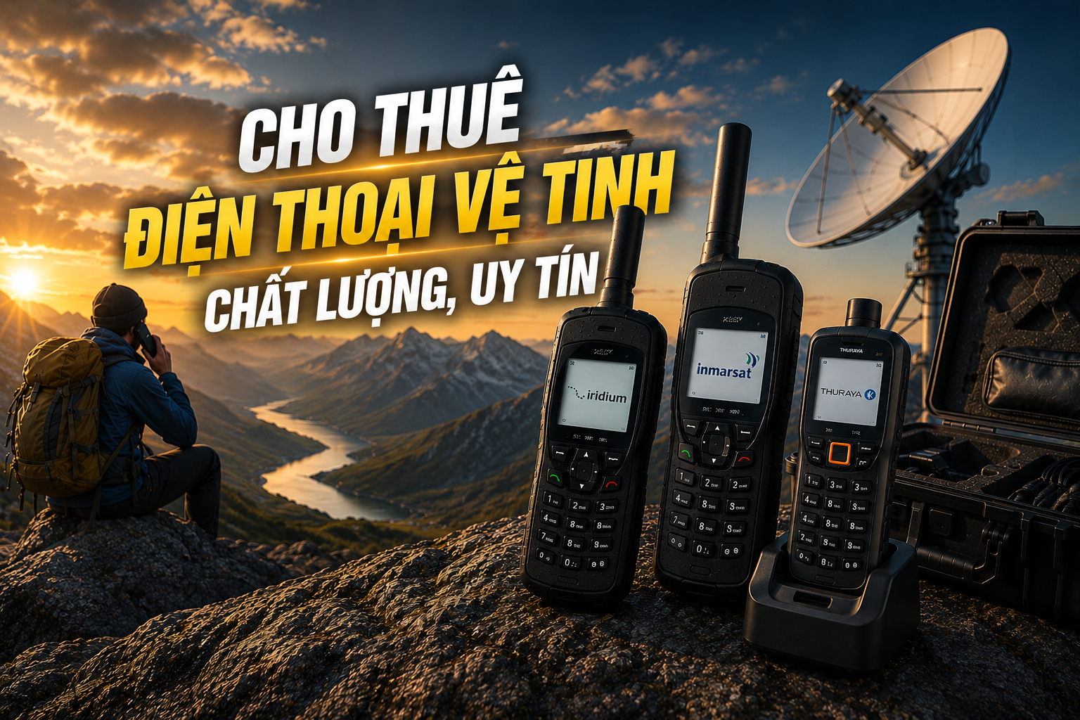 dịch vụ cho thuê điện thoại vệ tinh