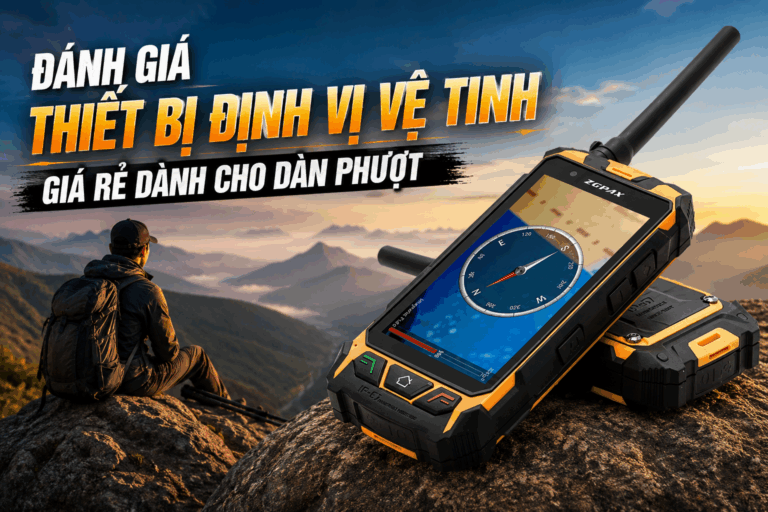 : Thiết bị định vị vệ tinh cho dân phượt khi leo núi