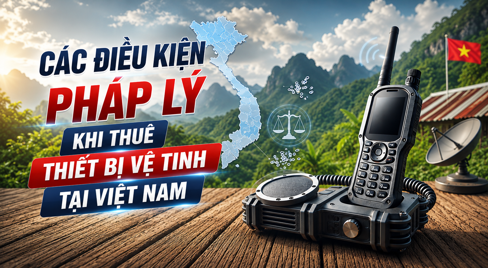 thuê thiết bị vệ tinh tại Việt Nam