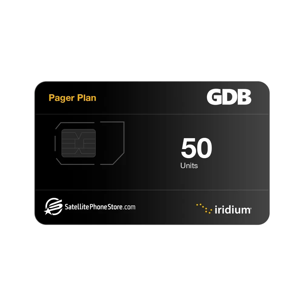 SIM Iridium GDB Pager chính hãng