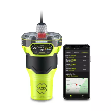 ACR GlobalFix V5 Cat II Thiết bị phát tín hiệu cứu hộ GPS EPIRB tích hợp AIS và RLS
