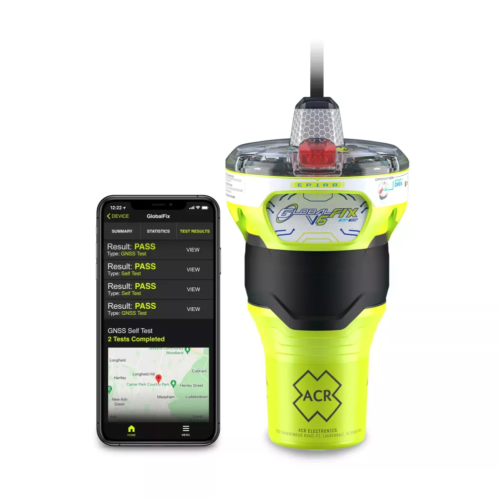 Thiết Bị Phát Tín Hiệu Cứu Hộ ACR GlobalFix V6 Cat I GPS EPIRB Tích Hợp RLS (2853)