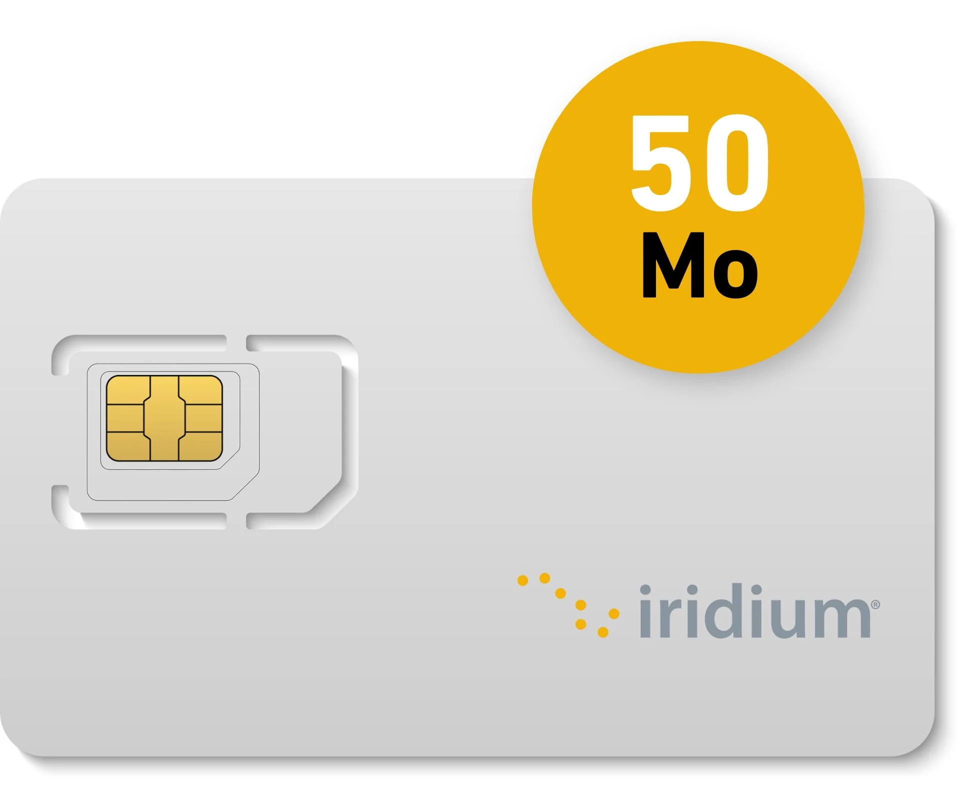 SIM Iridium GO Exec 50MB chính hãng
