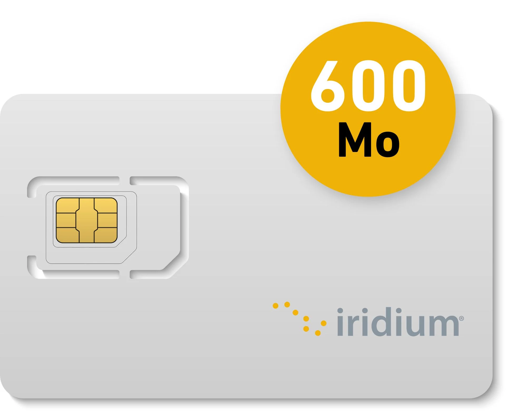 SIM Iridium GO Exec 600MB chính hãng