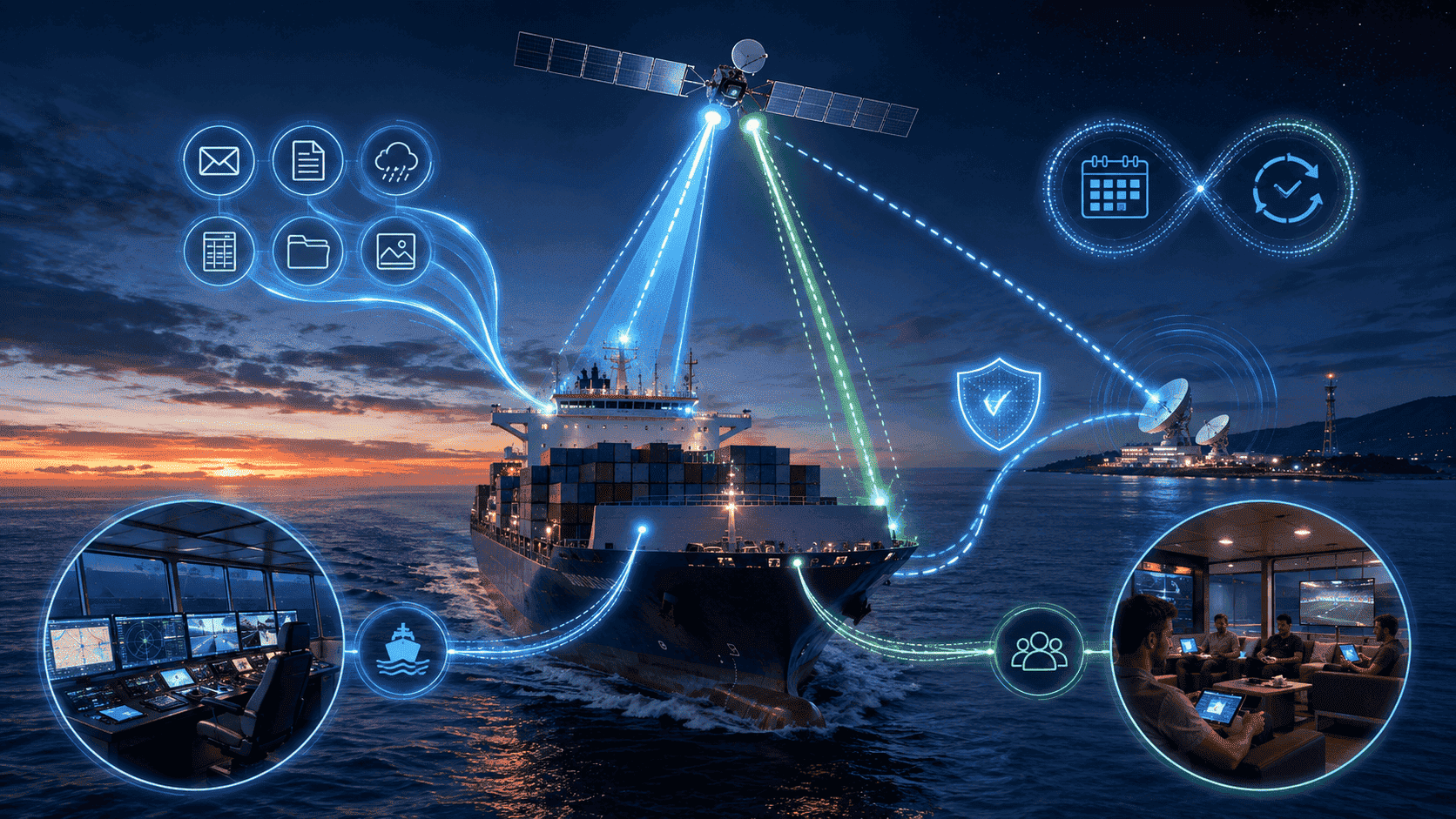 Inmarsat FX-100 512/128 CIR