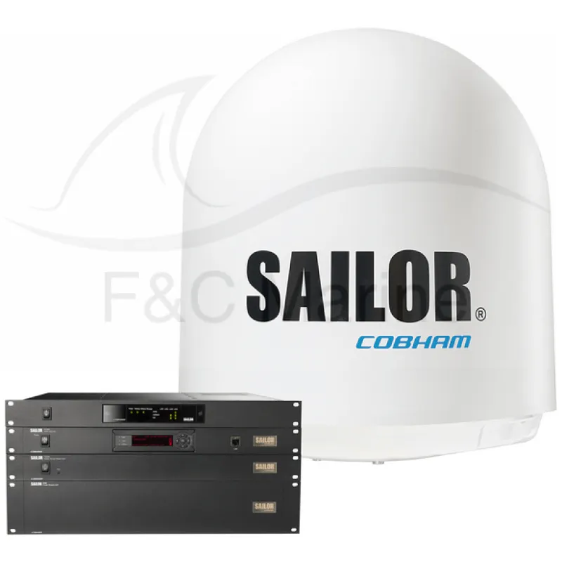 Cobham SAILOR 100 GX Bộ phát Wifi vệ tinh hàng hải kèm ACU và bộ khuếch đại 5W