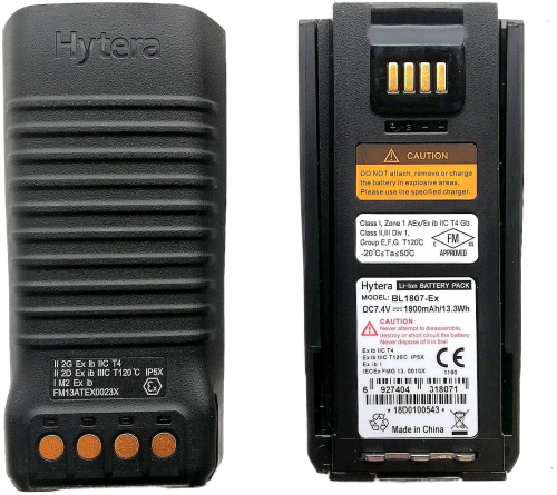 Pin Sạc Model TT-BL1807-Ex Hytera