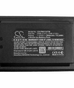 Pin CS-FNV132TW.2 Li-ion 2600mAh Cho Bộ Đàm Vertex Standard VX-230, VX-231 Và VX-234