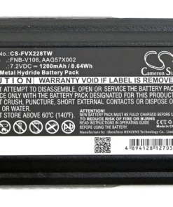 Pin Sạc Model TT-CS-FVX228TW.2 Vertex Standard