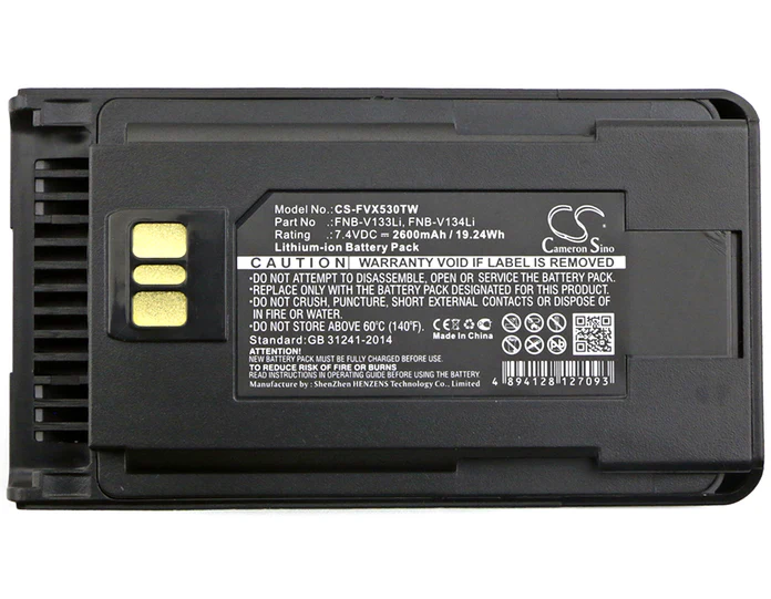 Pin Sạc Model TT-CS-FVX530TW.1 Yaesu