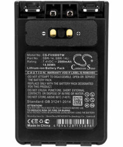 Pin Sạc Model TT-CS-FVX800TW Yaesu