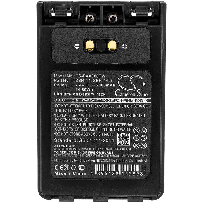Pin Sạc Model TT-CS-FVX800TW Yaesu