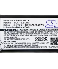 Pin CS-HTC320TX Li-ion 1700mAh Cho Bộ Đàm HYT TC-320 Và TC-320U