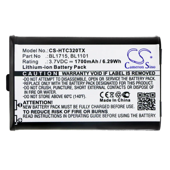 Pin CS-HTC320TX Li-ion 1700mAh Cho Bộ Đàm HYT TC-320 Và TC-320U