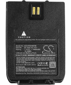 Pin CS-HTX100TW.2 Li-ion 1400mAh Cho Bộ Đàm HYT X1e Và X1p