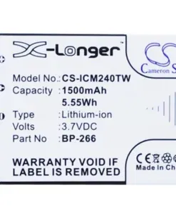 Pin Sạc Model TT-CS-ICM240TW ICOM