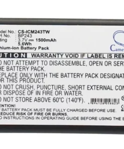 Pin BP-243 Li-ion 1500mAh Cho Bộ Đàm Icom IC-E7, IC-P7 Và IC-P7A
