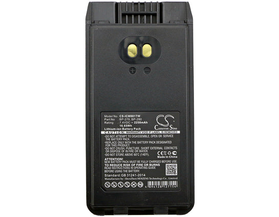 Pin BC1000 2250mAh cho BearCom IC-F1000