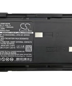 Pin CS-KNB150TW.1 Li-ion 1800mAh Cho Bộ Đàm Kenwood CP-213, TK-260 Và TK-2100