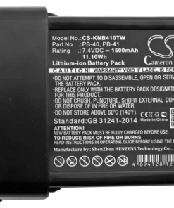 Pin CS-KNB410TW Li-ion 1500mAh Cho Bộ Đàm Kenwood TK-2118 Và TK-3118