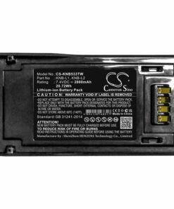 Pin CS-KNB533TW Li-ion 2800mAh Cho Bộ Đàm Kenwood NX-5000, TK-5230 Và VP5000