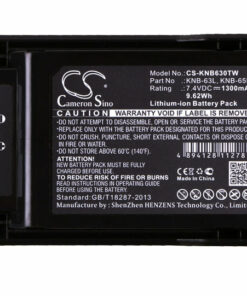 Pin CS-KNB630TW Li-ion 1300mAh Cho Bộ Đàm Kenwood TK-2000K, TK-3000K Và TH-K20