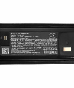 Pin CS-KNB690TW Li-ion 2600mAh Cho Bộ Đàm Kenwood TK-2400, TK-3400 Và NX-240