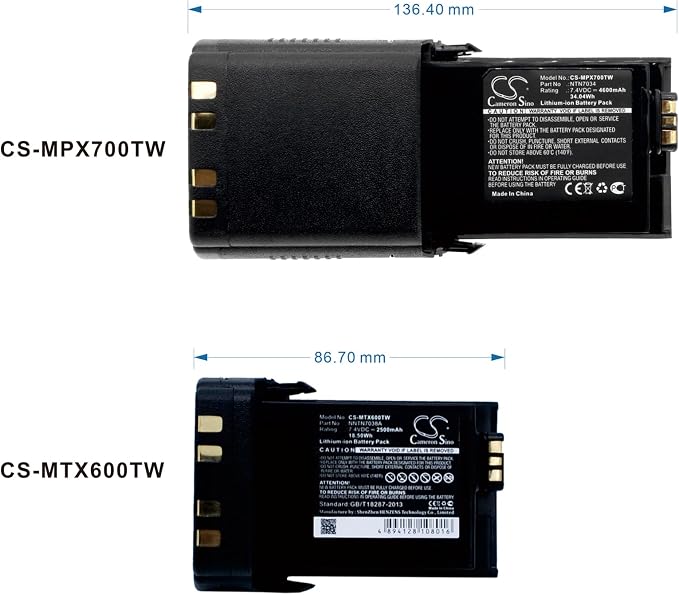 Pin CS-MPX700TW cho bộ đàm Motorola APX7000