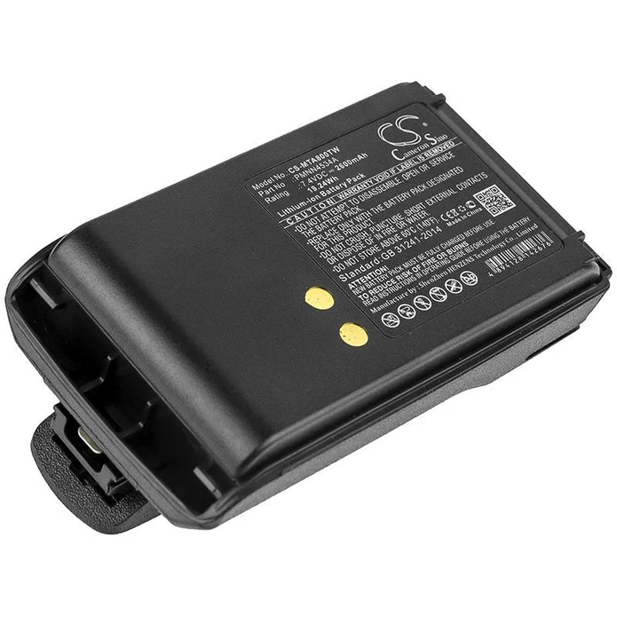 Pin CS-MTA800TW Li-ion 2600mAh Cho Bộ Đàm Motorola BPR40, Mag One A8 Và A8i