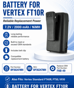 Pin bộ đàm Vertex FT10R