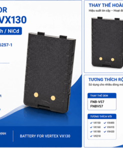 Pin bộ đàm Vertex VX130