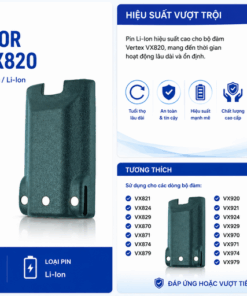 Pin bộ đàm Vertex VX820
