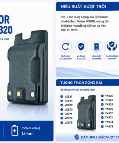 Pin bộ đàm Vertex VX820