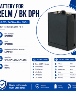 Pin bộ đàm Relm/BK DPH