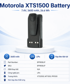 Pin bộ đàm Motorola XTS1500