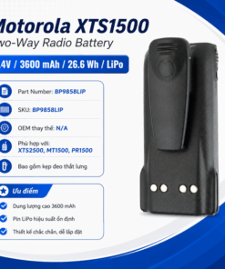 Pin bộ đàm Motorola XTS1500