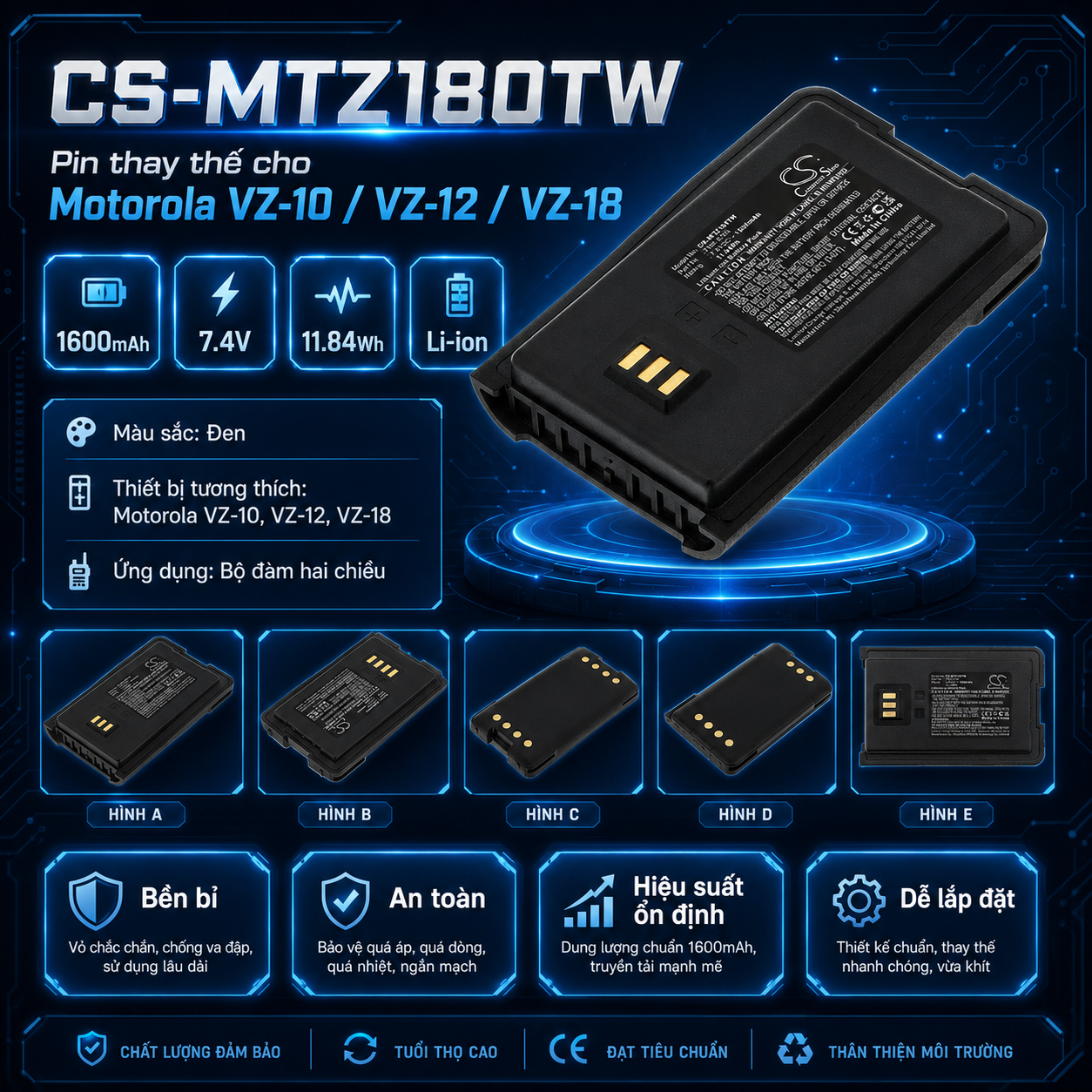 CS-MTZ180TW