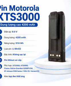 Pin bộ đàm Motorola XTS3000