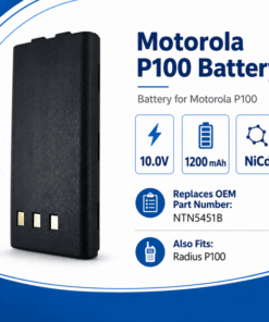 Pin bộ đàm Motorola P100