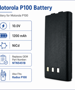 Pin bộ đàm Motorola P100