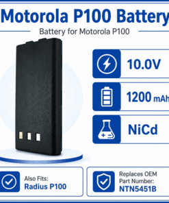 Pin bộ đàm Motorola P100