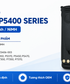 Pin bộ đàm Harris P5400