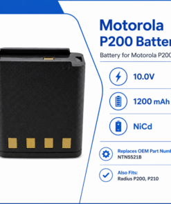 Pin bộ đàm Motorola P200