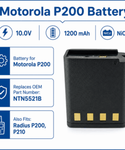 Pin bộ đàm Motorola P200